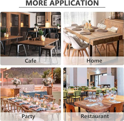MYSKY HOME Boho Rectangle Tablecloth 60x84 Inches Linen Fabric Oblong Table Cover Farmhouse Decoration Waterproof Classic Bohemian Tablecloth for 4 Feet Table, Indoor and Outdoor Use, Grey Tablecloth