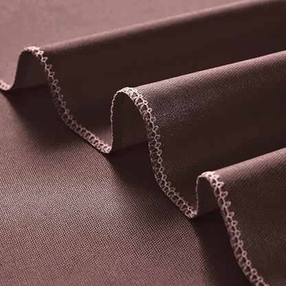 40 ft x 10 ft Wrinkle Free Brown Backdrop Curtain for Parties, Wedding Brown Photo Backdrop Drapes, Fabric 8 Panels 5ft x 10ft for Baby Shower Photoshoot Engagement Birthday Photography Background