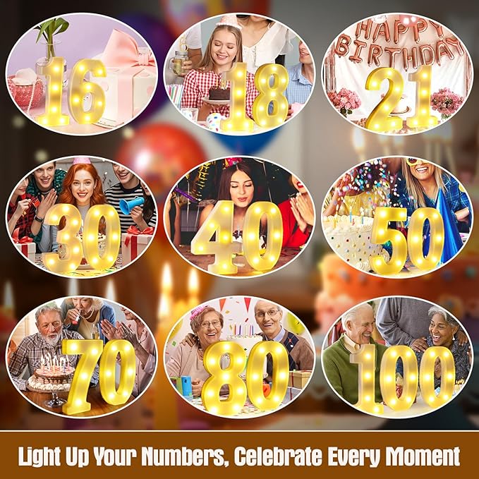 Ampersand Symbol Led Large &,Marquee Letters Sign 26 Alphabet and 10 Light Up Numbers for Party Décor,Numeros De Cumpleanos,Letras Con Luces Para Decorar Fiestas,Nombres Personalizados Para Decorar