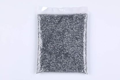 10000 pcs/Pack Wedding Table Scatter Confetti Crystals Acrylic Diamonds Vase Fillers 4.5 mm Rhinestones for Wedding, Bridal Shower, Vase Beads Decorations (Light Gray)
