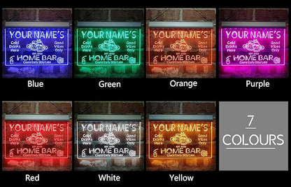ADVPRO Personalized Your Name Custom Home Bar Beer Established Year Single Color LED Neon Sign 16 x 12 Inches st4s43-p11-tm-y