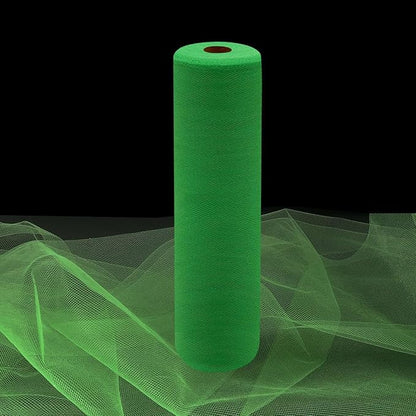 Emerald Green Tulle Fabric Rolls 54 Inch by 10 Yards Fabric Tulle Bolt for Wedding Christmas Decorations Gift Wrapping DIY Tutu Baby Shower Table Skirt Birthday Party Craft Supplies