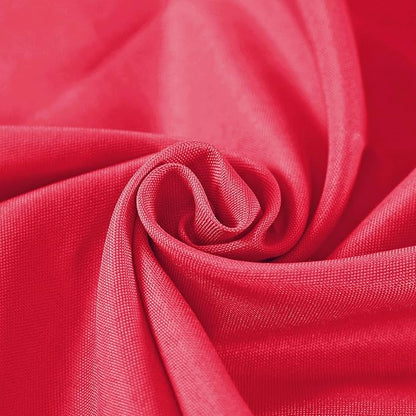 Cloth Napkins 17x17 inch Washable Polyester Dinner Napkins Soft Table Napkins for Wedding Party Dining Banquet(Red,25PCS)