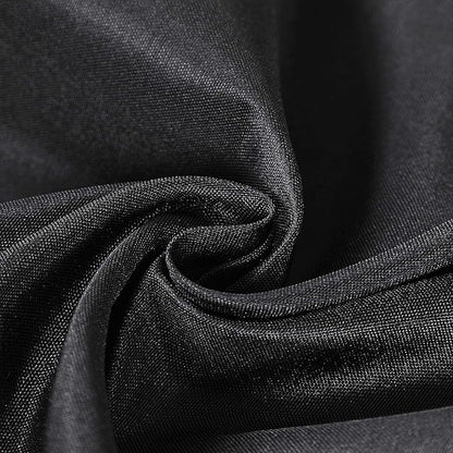 Rectangle Tablecloth 60x102 inch Washable Polyester Fabric Table Cloth for Wedding Party Dining Banquet Decoration（6 Pack 60x102, Black）