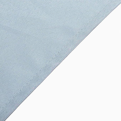 Efavormart 90" Dusty Blue Wholesale Linens Polyester Square Linen Tablecloth for Kitchen Dining Catering Wedding Birthday Party Events