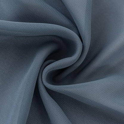 6Pack 9ft Chiffon Table Runner 14x108 Inch Sheer Romantic Table Runner for Wedding Birthday Party Bridal Shower Outdoor Decoration-Dusty Blue