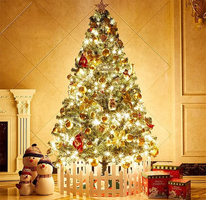 Christmas Lights, Battery Operated String Lights 18ft 50 LED 8 Modes LED Mini Lights with Timer for Christmas Tree Wreath Party Home Indoor Outdoor Decor, Waterproof, Warm White