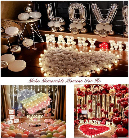 1000Pieces Rose Petals, Artificial Flower Petals Fake Rose Petals for Romantic Night,Wedding,Proposal Anniversary Flower Decorations(Gold Color)