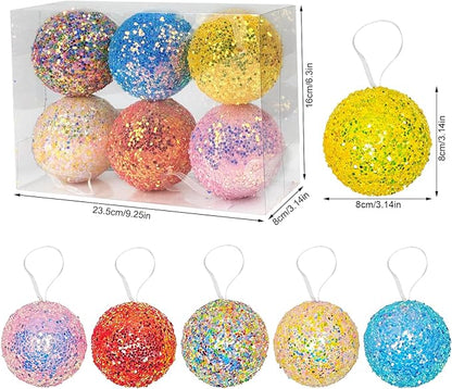 LANGXUN 6pcs Candy Land 2025 Xmas Birthday Party Wedding Suppiles Decoration, Hanging Candy Cane Christmas Tree Décor, Christmas Decorative Hanging Ornaments Crafts