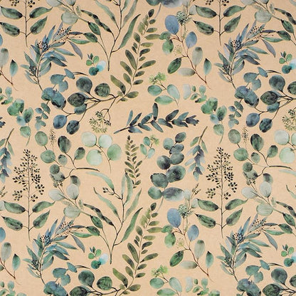 RUSPEPA Wedding Wrapping Paper, 17 in x 16.4 ft, Mini Roll, Eucalyptus Leaf Gift Wrap Paper, Green Flower Kraft Wrapping Paper for Women, Spring, Summer and Birthday