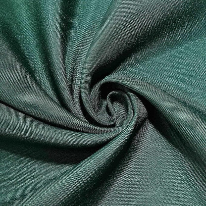 Efavormart 90" Hunter Emerald Green Wholesale Linens Polyester Square Linen Tablecloth for Kitchen Dining Wedding Birthday Party