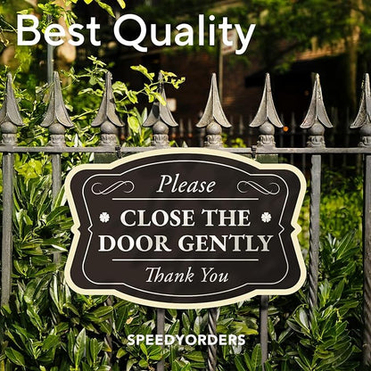 Custom Decorative Outdoor Metal Sign - Personalized Aluminum Sign, Waterproof, Black Charcoal 12x8 In