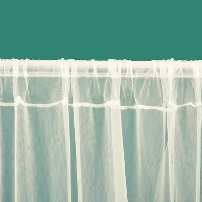 Champagne Sheer Backdrop Curtains for Parties Wedding Baby Shower Birthday Tulle Backdrop Drapes for Engagement Bridal Shower Christmas Photoshoot Background Decorations 10 ft X 10 ft, 2 Panels
