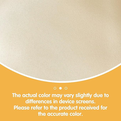 BRILLMAX 6 Pack Beige Round Tablecloths 90 Inch - Circle Bulk Linen Polyester Fabric Washable Table Cloth Cover for Wedding Reception Banquet Birthday Party Buffet Restaurant