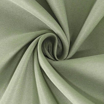 Efavormart Round Tablecloth, 90 Inch Stain & Wrinkle Resistant Washable Table Cloth, Decorative Polyester Fabric Table Cover for Banquet, Wedding, Dining- Eucalyptus Dusty Sage