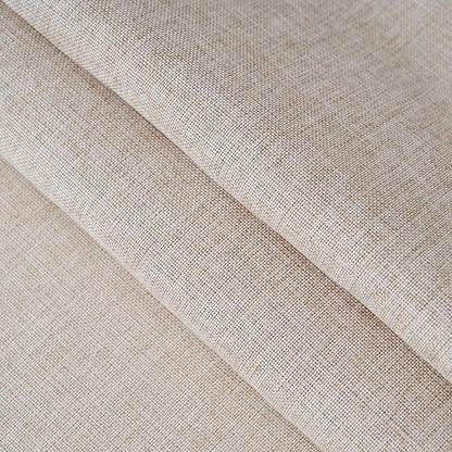 NLMUVW Oatmeal Linen Tablecloth Rectangle 6ft, Rustic Textured Table Cloth Water Resistant Farmhouse Table Cover for Kitchen Dining Party Coffee, 54x84 Inch