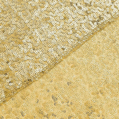 Sugargirl Gold Sequin Backdrop Curtain 4 Panels 2FTx8FT Glitter Gold Background Drapes Sparkle Photography Backdrop for Party Wedding Birthday Wall Decoration