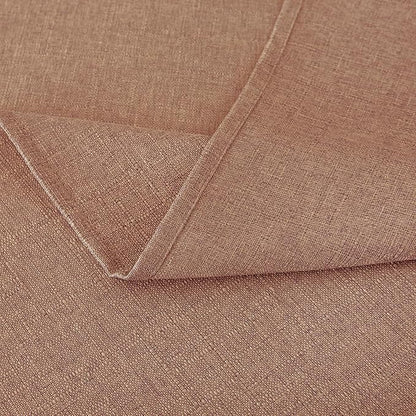 NLMUVW Linen Tablecloth Rectangle Tables 6ft, Water Resistant Textured Table Cloth Farmhouse Table Cover for Kitchen Dining Coffee, Mocha, 54 x 102 Inch