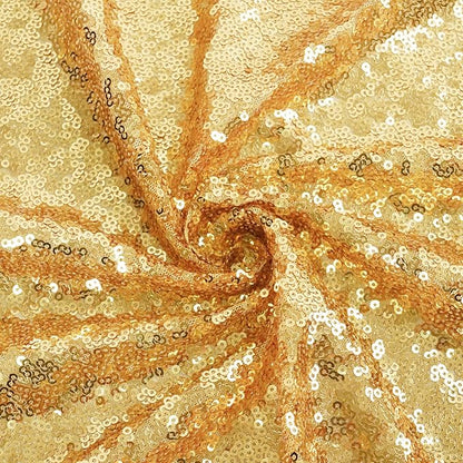 Eternal Beauty Gold Sequin Backdrop, 10x10 Ft Glitter Background Curtains for Shimmer Photography Party Wedding Birthday Back Drop Decor