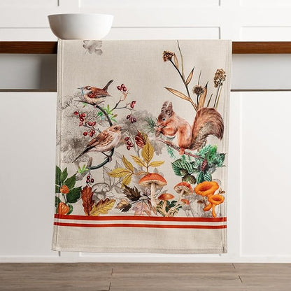 Maison d' Hermine Table Runner 100% Cotton Double Layer Table Runners 108 inches Long for Thanksgiving Christmas Decorations Home Kitchen Dining Party Wedding (Recolte, 14.5" x 108")