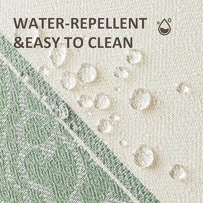 Placemats Set of 4,Waterproof Placemat with Tassel Fringe,Boho Placemats for Coffee Table Western Restaurant
