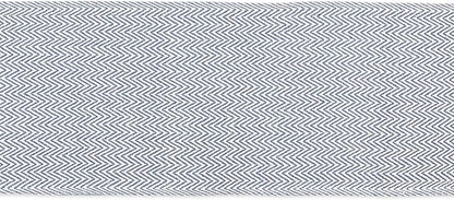DII Woven Basic Tabletop Collection Chevron Table Runner, 15x72, French Blue