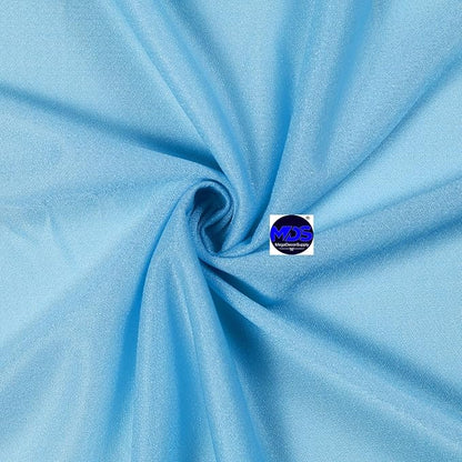 MDS 10 Pack 10ft Chiffon Table Runner 29 x 120 Inches Sheer Wedding Runner Romantic Rustic Table Runner for Wedding Decorations, Birthday Parties, Bridal Shower Party Arch Decor -Turquoise