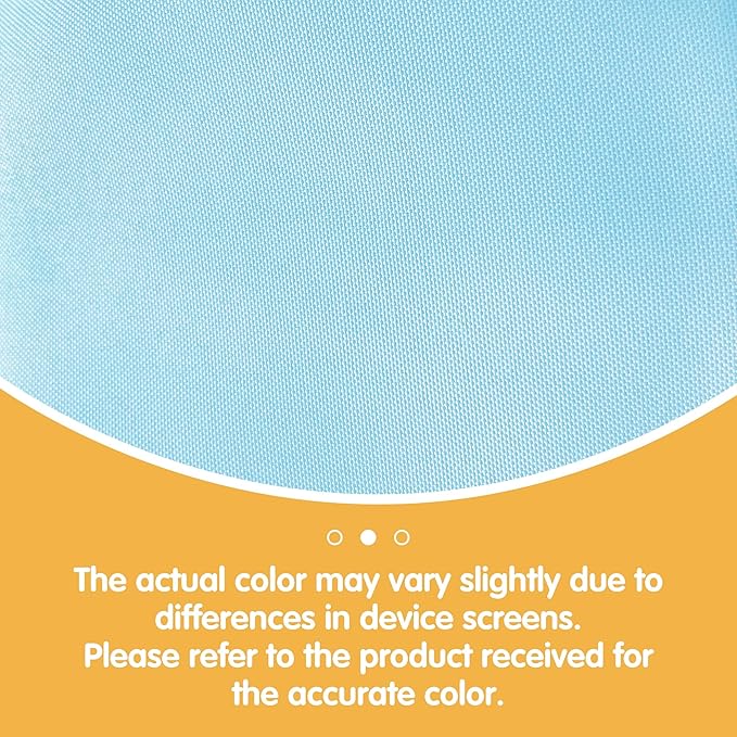 BRILLMAX 6 Pack Light Blue Tablecloths for 6 Foot Rectangle Tables 60 x 102 Inch - 6ft Rectangular Bulk Linen Polyester Fabric Washable Cloth Cover for Wedding Reception Banquet Birthday Party
