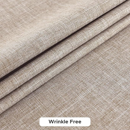 Fitable Faux Linen Tablecloths for Rectangle Tables: Water & Stain Resistant Farmhouse Table Cloth, Washable Burlap Textured Table Covers for Kitchen Dining Party(2 Pack, 60x102 Inch, Nature)