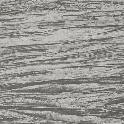 YOUR CHAIR COVERS - 90 x 132 Inch - 6 ft Dark Silver/Platinum Rectangular Crinkle Taffeta Tablecloth – Elegant Table Linen for Banquet Tables, Weddings & Events