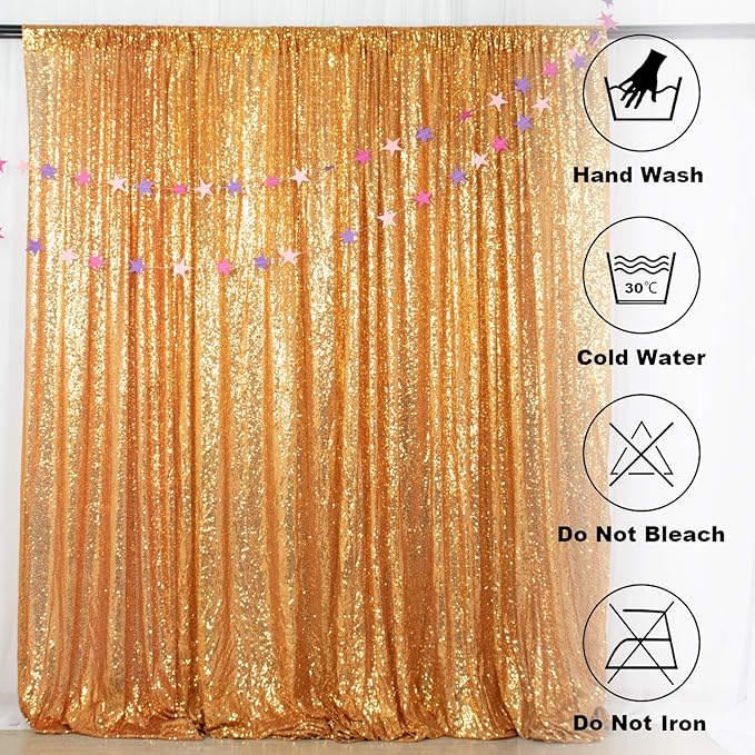 ShinyBeauty Photobooth Background-4FTx7FT-Gold-Sequin backdrops Sequin Fabric Wedding Backdrop Shimmer Backdrop Gold Sequin Backdrop Curtain Photography Backdrop