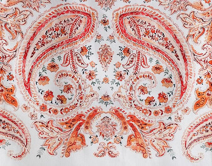 Maison d' Hermine Table Runner 100% Cotton Single Layer Table Runners 60 inches Long for Thanksgiving Christmas Decorations Home Kitchen Dining Party Wedding (Orient, 14.5" x 60")