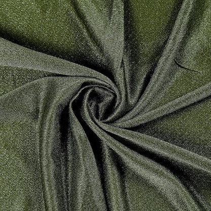 VDS Pack of 2 Panel (30 Inch X 20 Feet) Wedding Arch Draping Fabric Sheer Chiffon Fabric Drapery for Wedding Ceremony Reception Swag Backdrop Canopy Chuppah ARBO Altars Decoration (Olive)