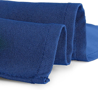 Gee Di Moda Rectangle Tablecloth - 60 x 84 Inch Royal Blue Table Cloth for 5 Foot Rectangle Table - Heavy Duty Washable Fabric - for 5 Ft Buffet Table, Holiday Party, Dinner, Wedding & Baby Shower