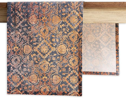 Maison d' Hermine Table Runner 100% Cotton Single Layer Table Runners 48 inches Long for Thanksgiving Christmas Decorations Home Kitchen Dining Party Wedding (Imperfection, 14.5" x 48")
