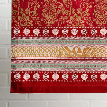 Maison d' Hermine Table Runner 100% Cotton Single Layer Table Runners 108 inches Long Decorative for Home Kitchen Dining Party Baby Shower Wedding Bridal Shower (Sofia, 14.50" x 108")