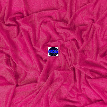 MDS Halloween Chiffon Draping Fabric - 2 Panel, 30" Wide x 100ft Long - Sheer Spooky Arbor & Canopy Drapery for Haunted House Backdrops, Party Ceilings, DIY Costumes & Themed Events - Hot Pink