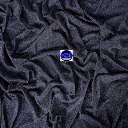 MDS Halloween Chiffon Draping Fabric - 1 Panel, 30" Wide x 30ft Long - Sheer Spooky Arbor & Canopy Drapery for Haunted House Backdrops, Party Ceilings, DIY Costumes & Themed Events - Navy Blue