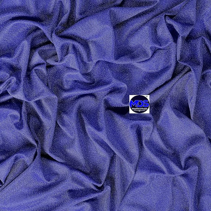 MDS Halloween Chiffon Draping Fabric - 1 Panel, 30" Wide x 50ft Long - Sheer Spooky Arbor & Canopy Drapery for Haunted House Backdrops, Party Ceilings, DIY Costumes & Themed Events - Royal Blue